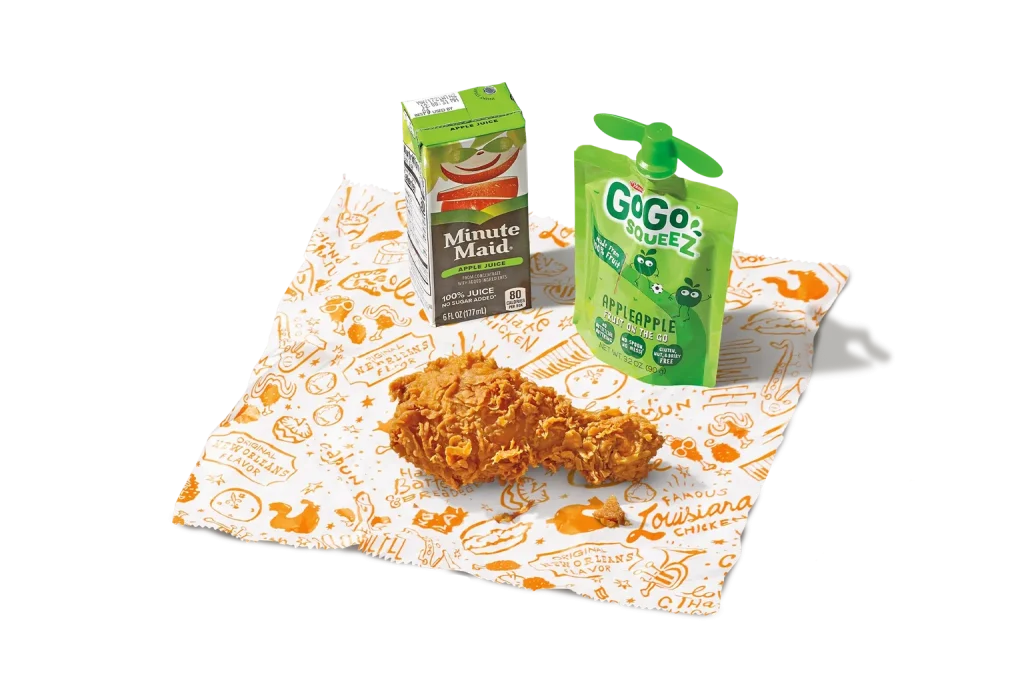 1Pc Leg Kid’s Meal popeyes