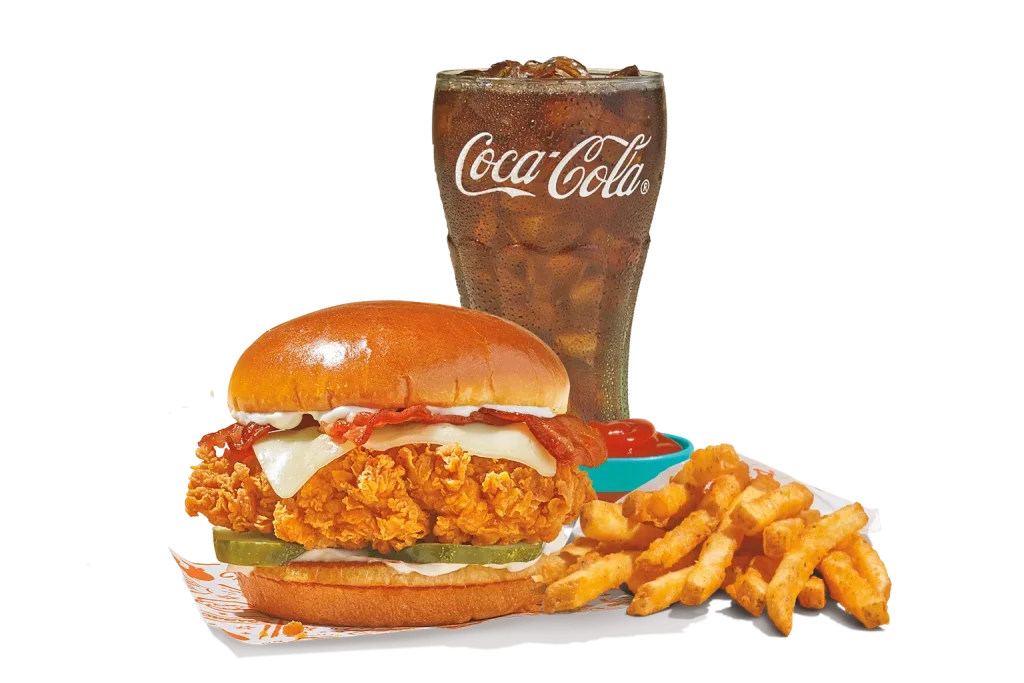 Bacon & Cheese Sandwich Combo