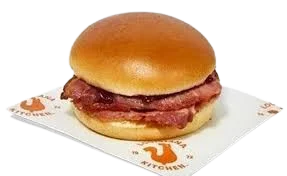 Bacon Roll with Brown Sauce Popeyes