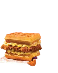 Chicken & Waffle Sandwich Popeyes