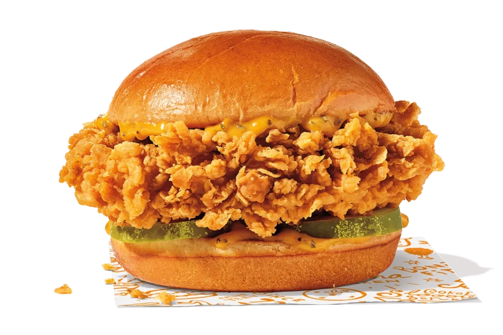 Golden-BBQ-Chicken-Sandwich-Popeyes Menu