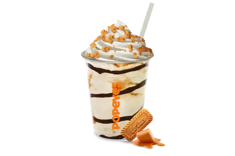 Lotus Biscoff Premium Shake Popeyes