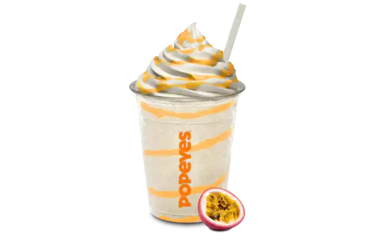 Passion Fruit Premium Shake popeyes