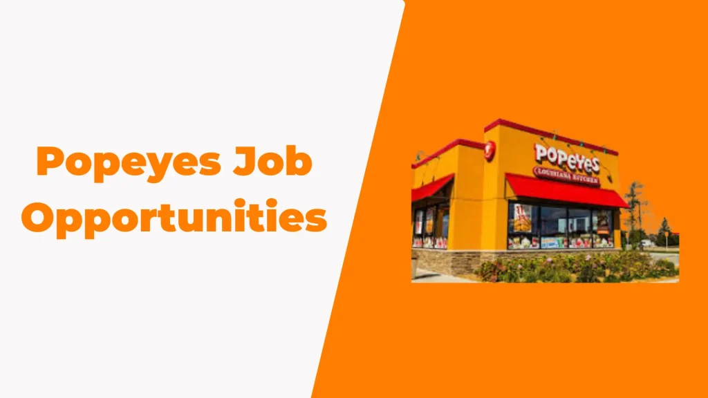 Popeyes Job Opportunities