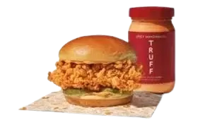 Truff Chicken Sandwich Popeyes
